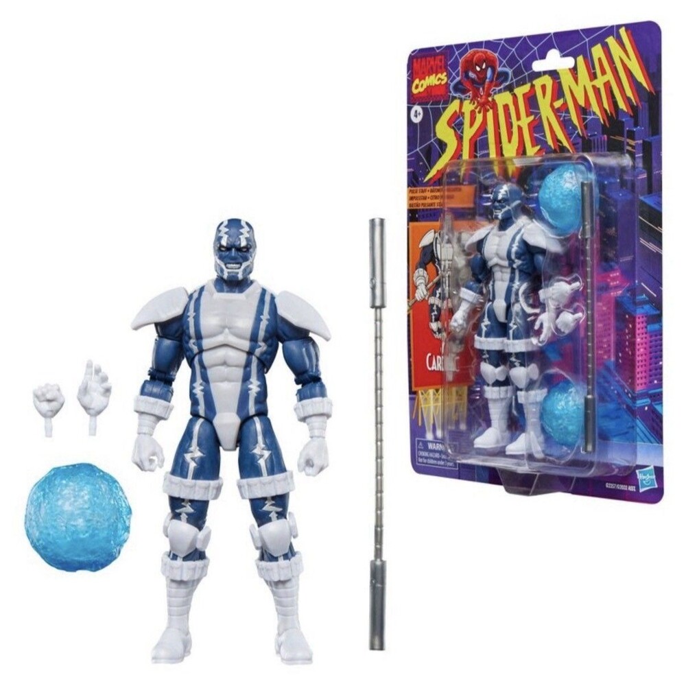 Hasbro Marvel Legends Retro Spider-man Cardback Cardiac 6" Action Figure